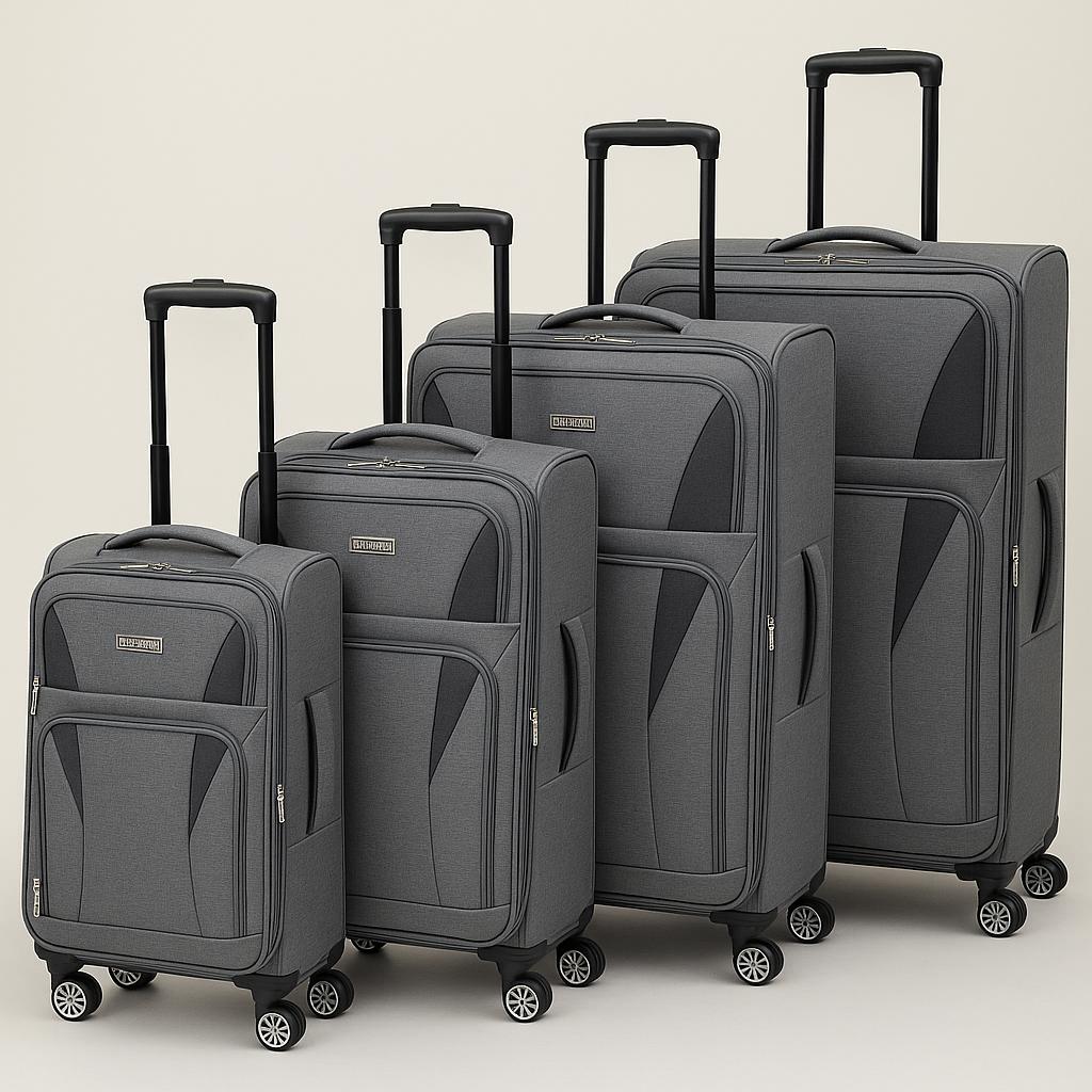 סט מזוודות SWISS בד